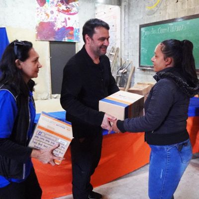 Vereador Marlon Luz realiza ação social na Comunidade Anchieta